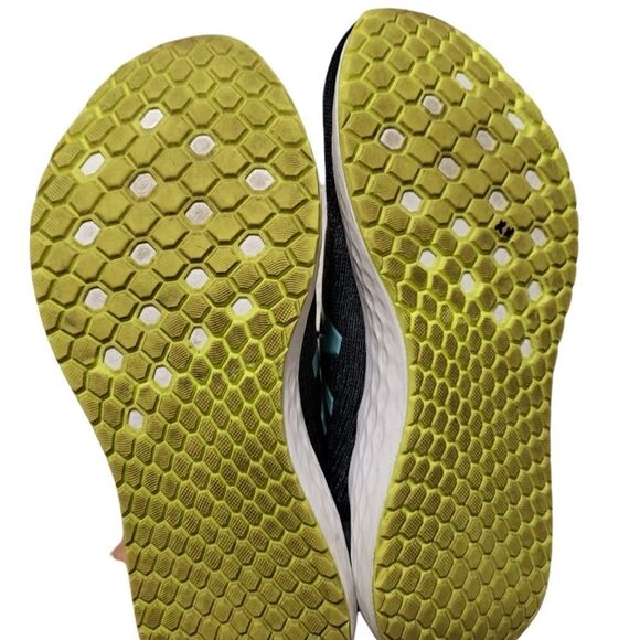 New Balance NB Womens 8,5 Fresh Foam Arishi V3 Running Shoes Gray/Teal,Yellow - Picture 5 of 5